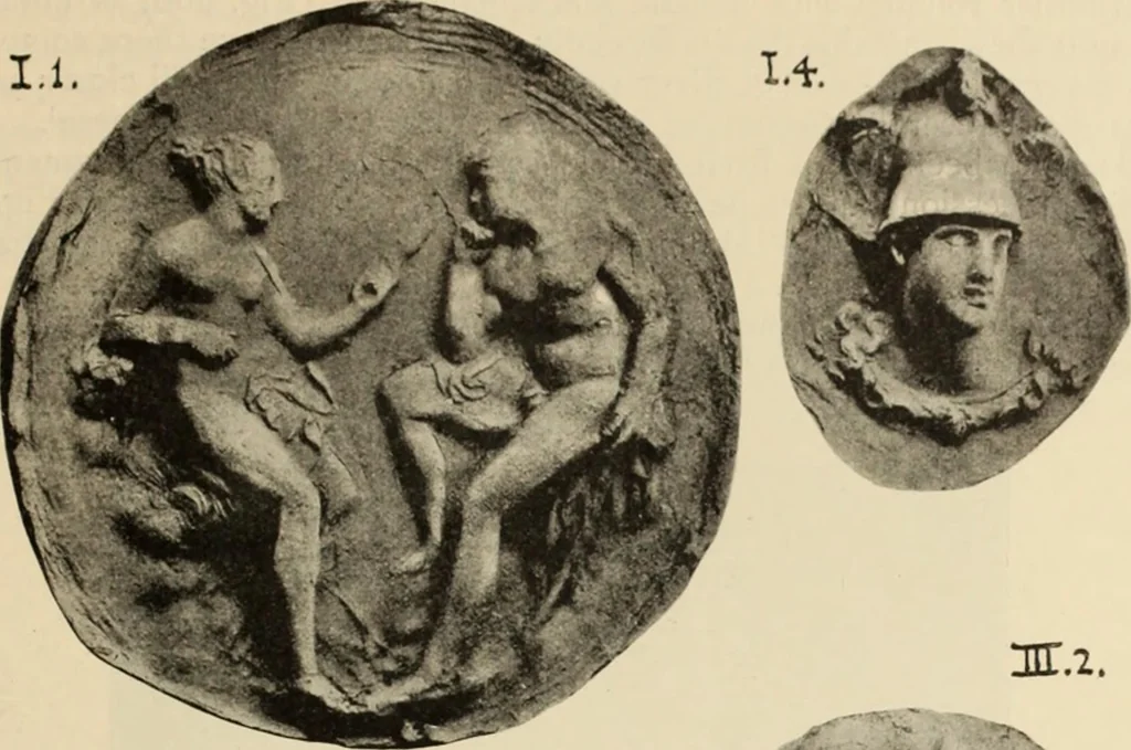 An illustration from Scythians and Greeks : a survey of ancient history and archaeology on the north coast of the Euxine from the Danube to the Caucasus, 1913, leaf 422