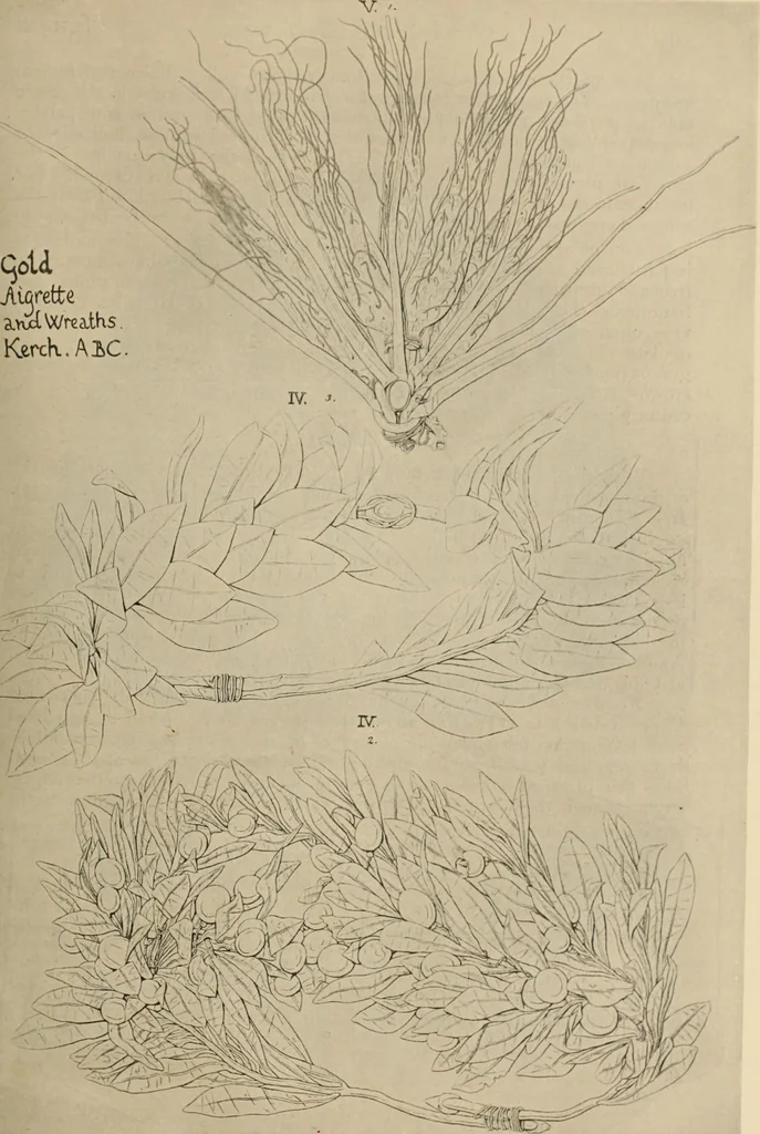 An illustration from Scythians and Greeks : a survey of ancient history and archaeology on the north coast of the Euxine from the Danube to the Caucasus, 1913, leaf 446