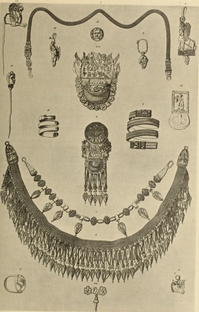 An illustration from Scythians and Greeks : a survey of ancient history and archaeology on the north coast of the Euxine from the Danube to the Caucasus, 1913, leaf 458