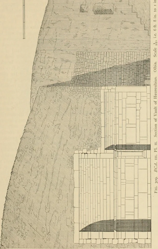 An illustration from Scythians and Greeks : a survey of ancient history and archaeology on the north coast of the Euxine from the Danube to the Caucasus, 1913, leaf 476