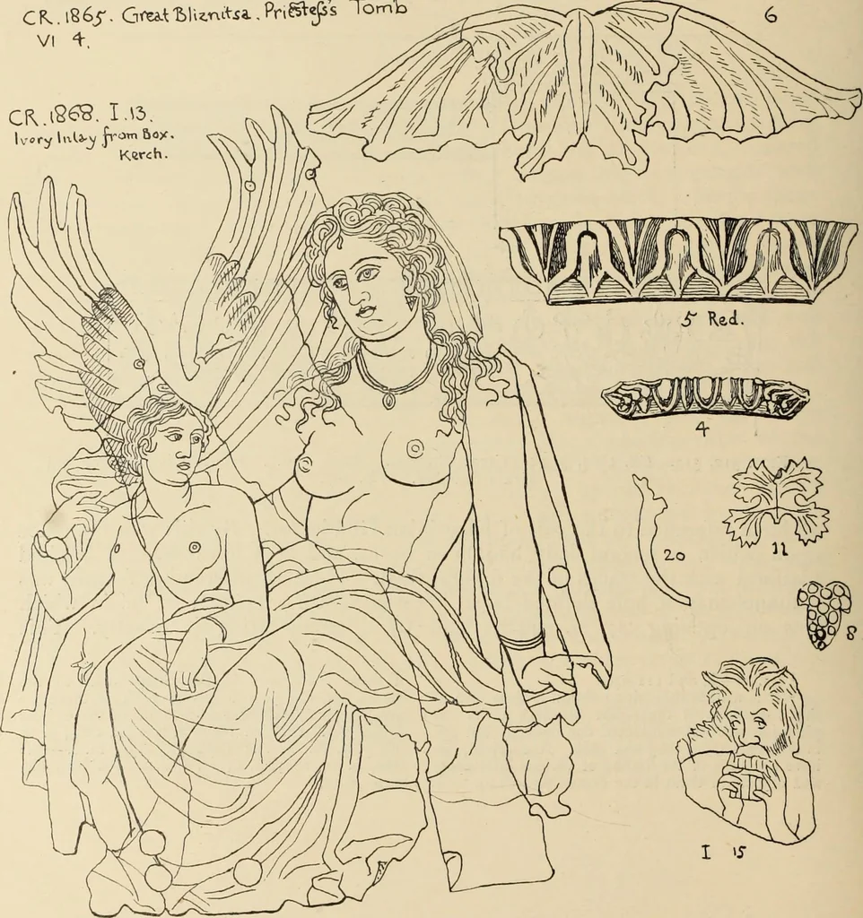 An illustration from Scythians and Greeks : a survey of ancient history and archaeology on the north coast of the Euxine from the Danube to the Caucasus, 1913, leaf 481