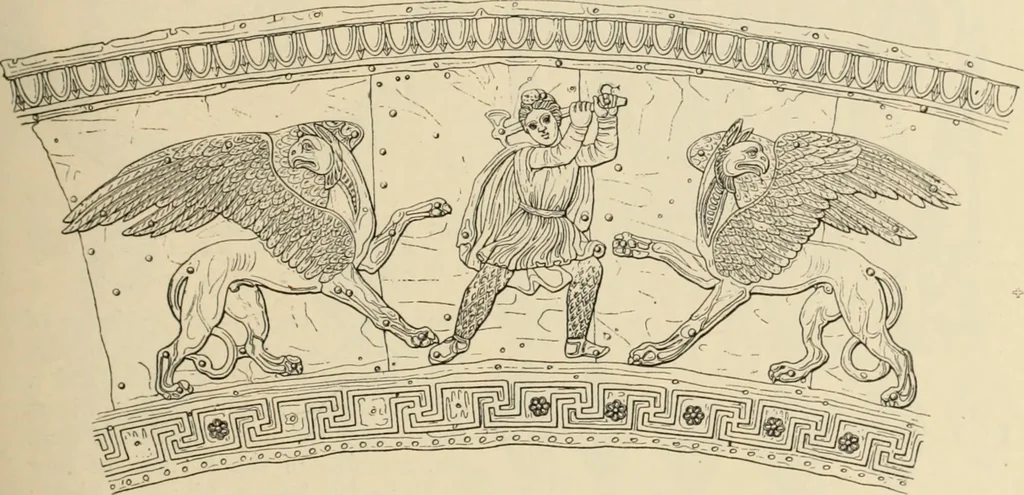An illustration from Scythians and Greeks : a survey of ancient history and archaeology on the north coast of the Euxine from the Danube to the Caucasus, 1913, leaf 482
