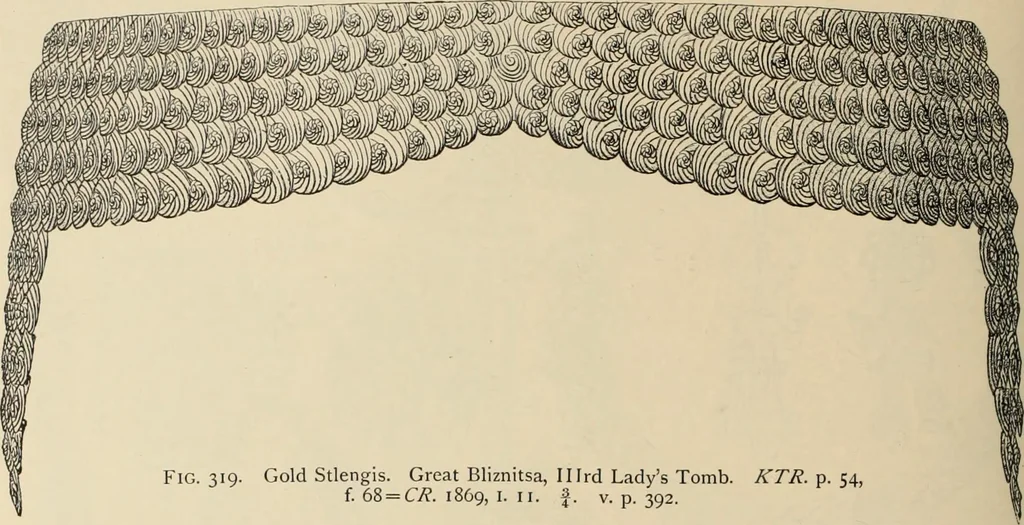 An illustration from Scythians and Greeks : a survey of ancient history and archaeology on the north coast of the Euxine from the Danube to the Caucasus, 1913, leaf 485