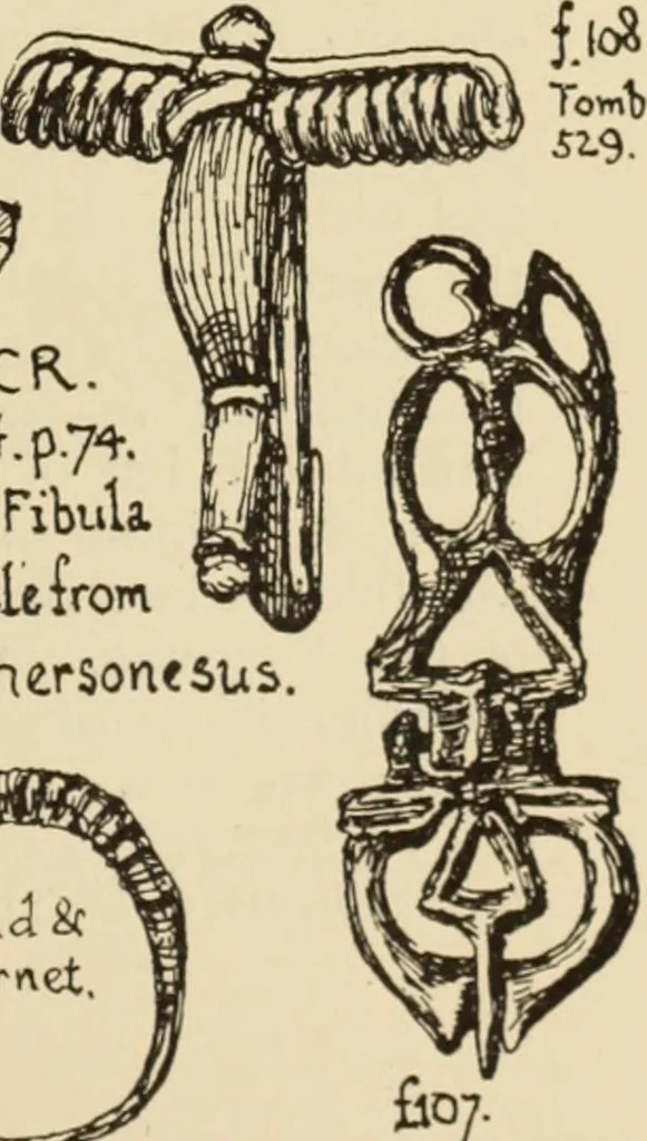 An illustration from Scythians and Greeks : a survey of ancient history and archaeology on the north coast of the Euxine from the Danube to the Caucasus, 1913, leaf 564