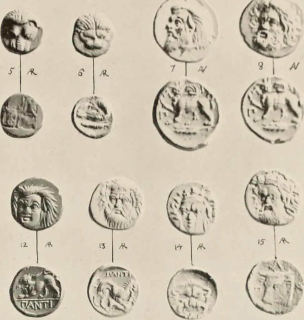 An illustration from Scythians and Greeks : a survey of ancient history and archaeology on the north coast of the Euxine from the Danube to the Caucasus, 1913, leaf 738
