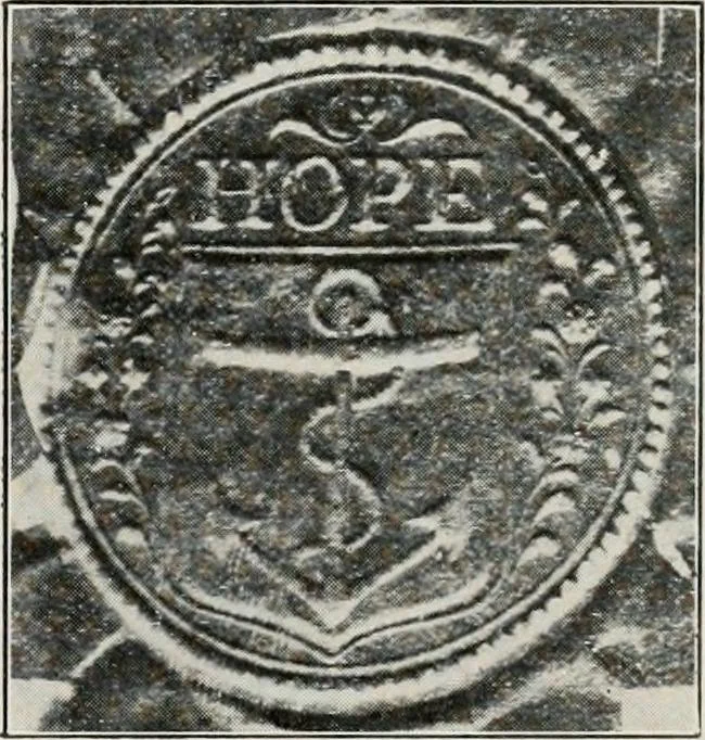 An illustration from The seal, the arms and the flag of Rhode Island, 1913, leaf 10