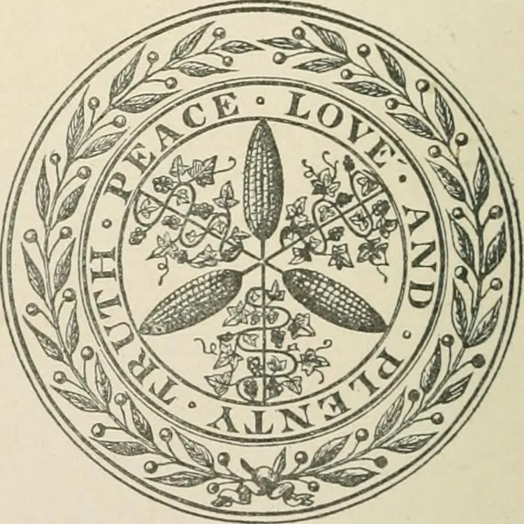 An illustration from The seal and arms of Pennsylvania, 1902, leaf 15