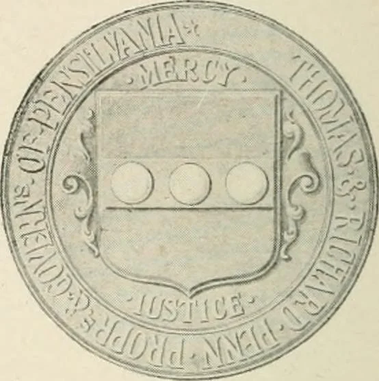An illustration from The seal and arms of Pennsylvania, 1902, leaf 21