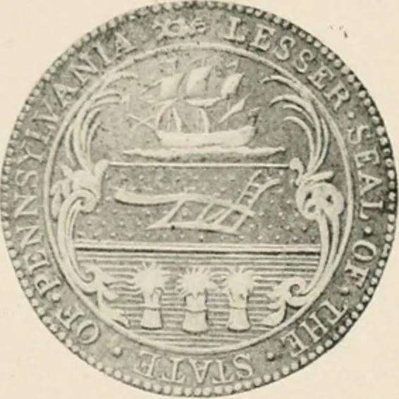 An illustration from The seal and arms of Pennsylvania, 1902, leaf 26