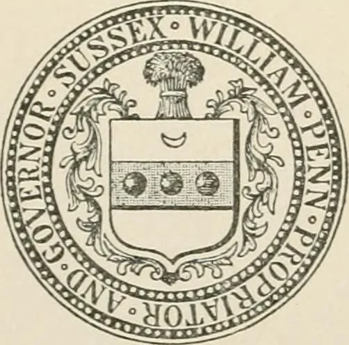 An illustration from The seal and arms of Pennsylvania, 1902, leaf 27