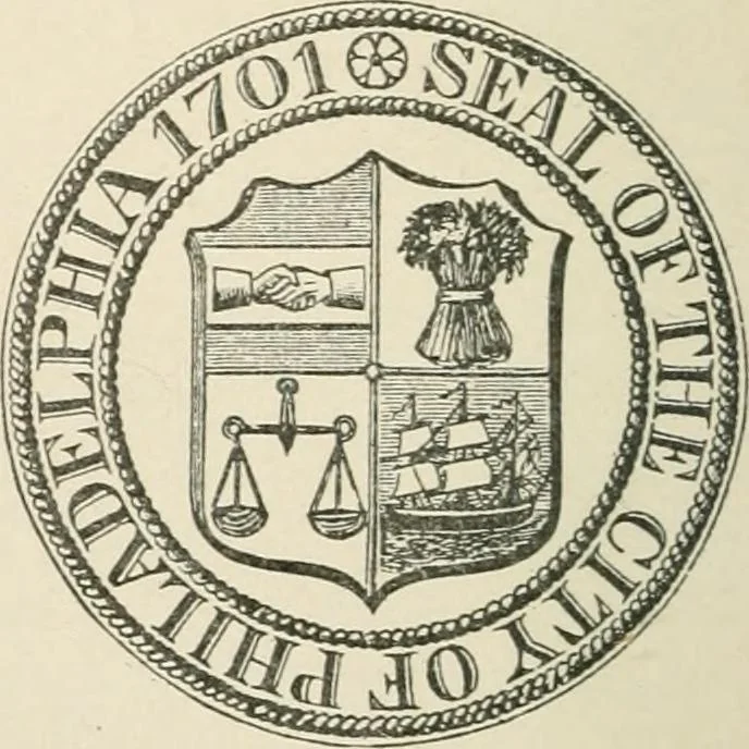 An illustration from The seal and arms of Pennsylvania, 1902, leaf 27