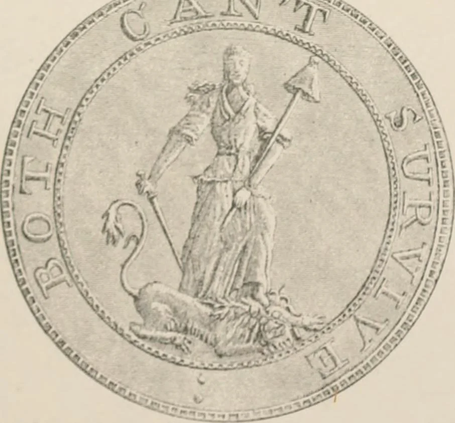 An illustration from The seal and arms of Pennsylvania, 1902, leaf 28
