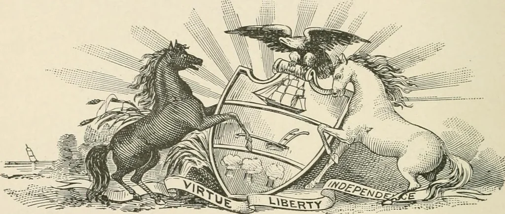 An illustration from The seal and arms of Pennsylvania, 1902, leaf 43