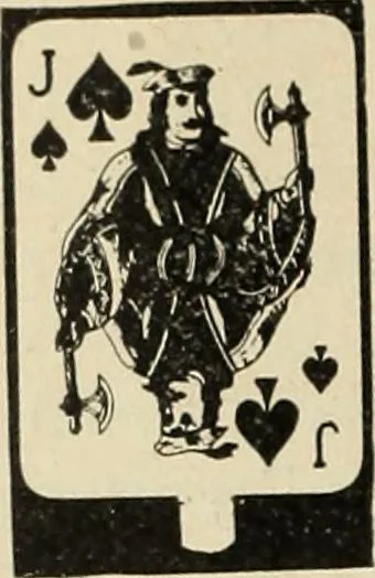 An illustration from Sealed mysteries : explaining the latest card mysteries and spirit tricks made public for the first time : with directions for constructing trick cards, 1911, leaf 7