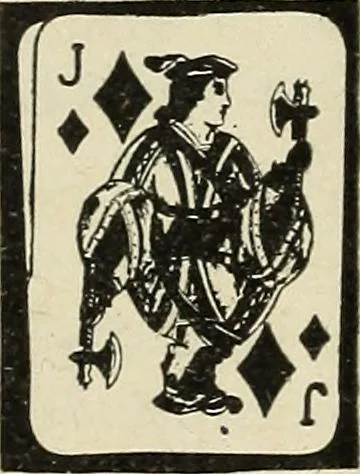 An illustration from Sealed mysteries : explaining the latest card mysteries and spirit tricks made public for the first time : with directions for constructing trick cards, 1911, leaf 9