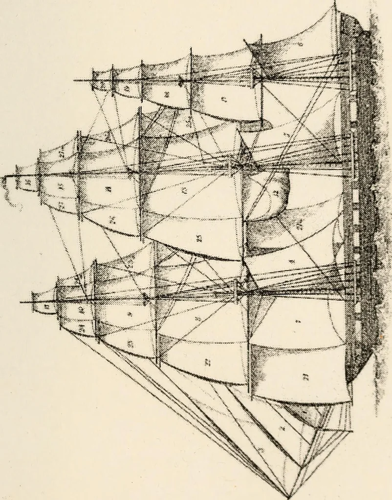 An illustration from The seaman's friend; containing a treatise on practical seamanship .., 1851, leaf 18