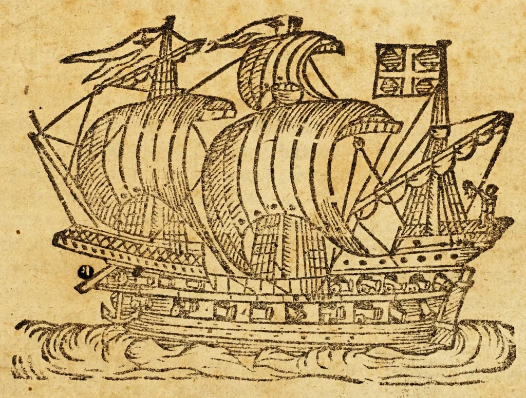 An illustration from The seamans kalender, or an ephemerides of the sunne, moone, and certaine of the most notable fixed starres, 1622, leaf 11