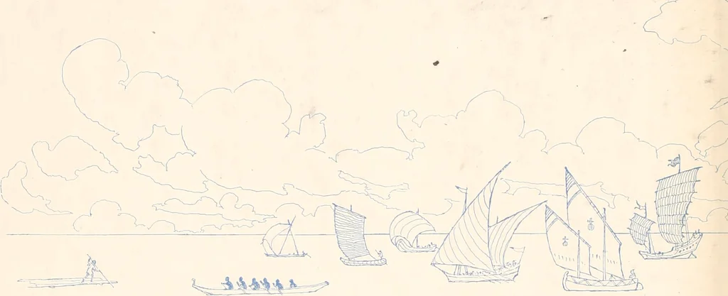 An illustration from The seashore book : Bob and Betty's summer with Captain Hawes, 1912, leaf 59