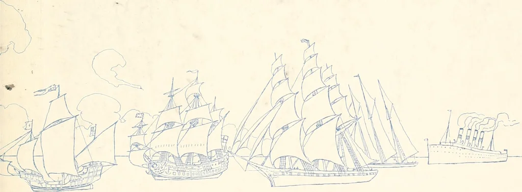 An illustration from The seashore book : Bob and Betty's summer with Captain Hawes, 1912, leaf 60