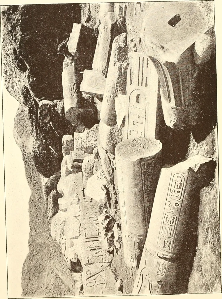 An illustration from The season's work at Ahnas and Beni Hasan : 1890-1891, 1891, leaf 11