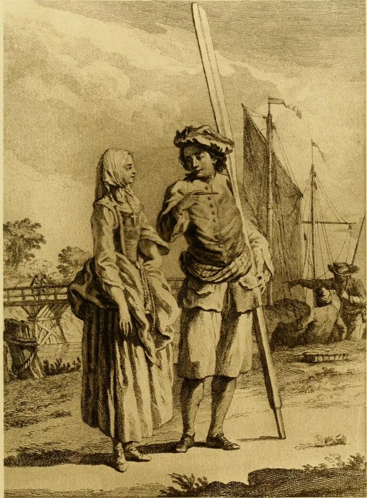 An illustration from The sea trader, his friends and enemies, 1912, leaf 308