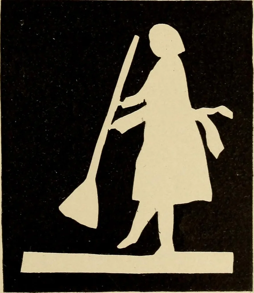 An illustration from Seat work and industrial occupations; a practical course for primary grades, 1905, leaf 128