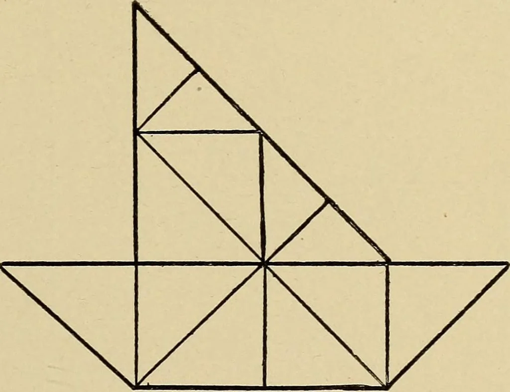 An illustration from Seat work and industrial occupations; a practical course for primary grades, 1905, leaf 38