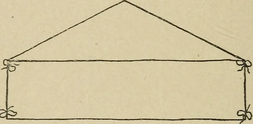An illustration from Seat work and industrial occupations; a practical course for primary grades, 1905, leaf 71