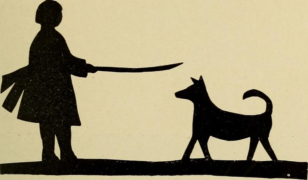 An illustration from Seat work and industrial occupations; a practical course for primary grades, 1905, leaf 74