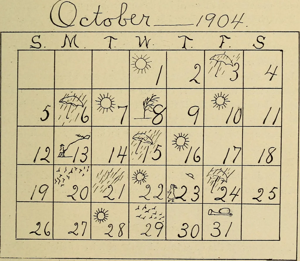 An illustration from Seat work and industrial occupations; a practical course for primary grades, 1905, leaf 88