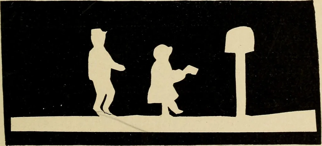 An illustration from Seat work and industrial occupations; a practical course for primary grades, 1905, leaf 92