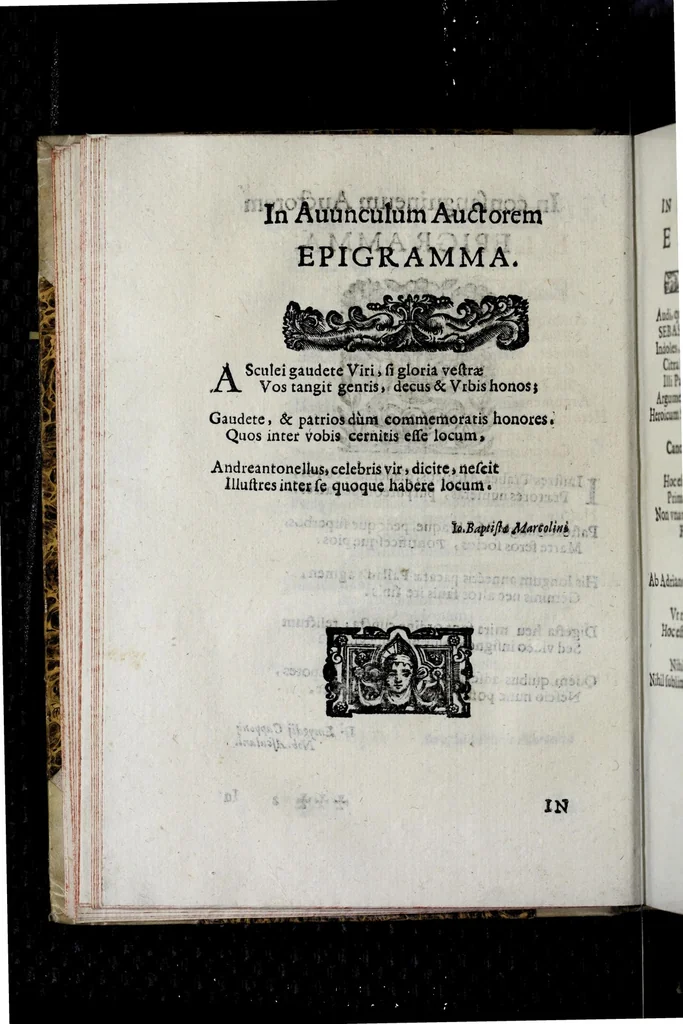 An illustration from Sebastiani Andreantonelli canonici Asculani et protonotarij apostolici, Historiae Asculanae libri IV : accessit historiae sacrae liber singularis : opus posthumum, 1673, leaf 32
