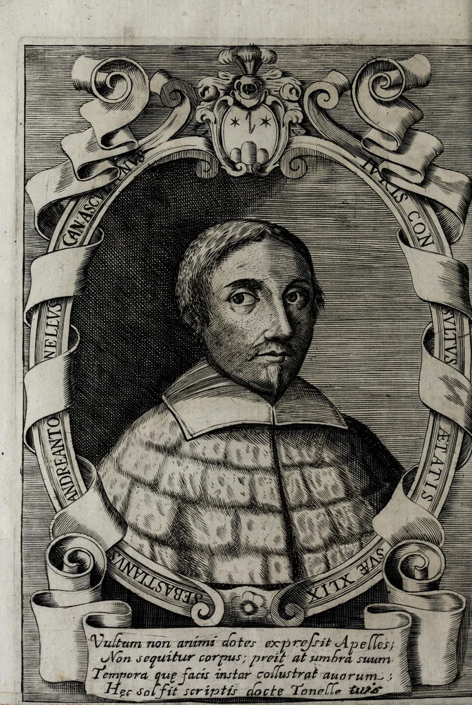 An illustration from Sebastiani Andreantonelli canonici Asculani et protonotarij apostolici, Historiae Asculanae libri IV : accessit historiae sacrae liber singularis : opus posthumum, 1673, leaf 38