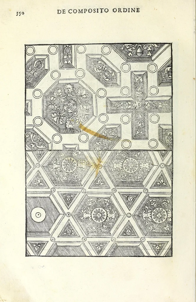 An illustration from Sebastiani Serlii Bononiensis De architectvra libri qvinqve ... : necnon extraordinarius quinquaginta portarum libellus in operis calce adiunctus hic demum conspicitur., 1569, leaf 376