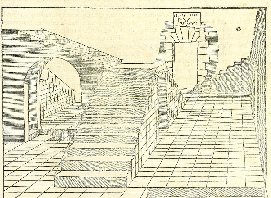 An illustration from Sebastiani Serlii Bononiensis De architectvra libri qvinqve ... : necnon extraordinarius quinquaginta portarum libellus in operis calce adiunctus hic demum conspicitur., 1569, leaf 83
