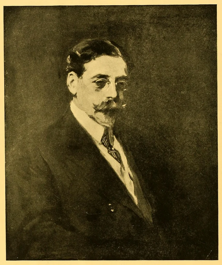 An illustration from Second annual exhibition of the New Society of Artists : November 8 to November 27, at the galleries of E. Gimpel & Wildenstein, 647 Fifth Avenue, New York, 1920, leaf 18