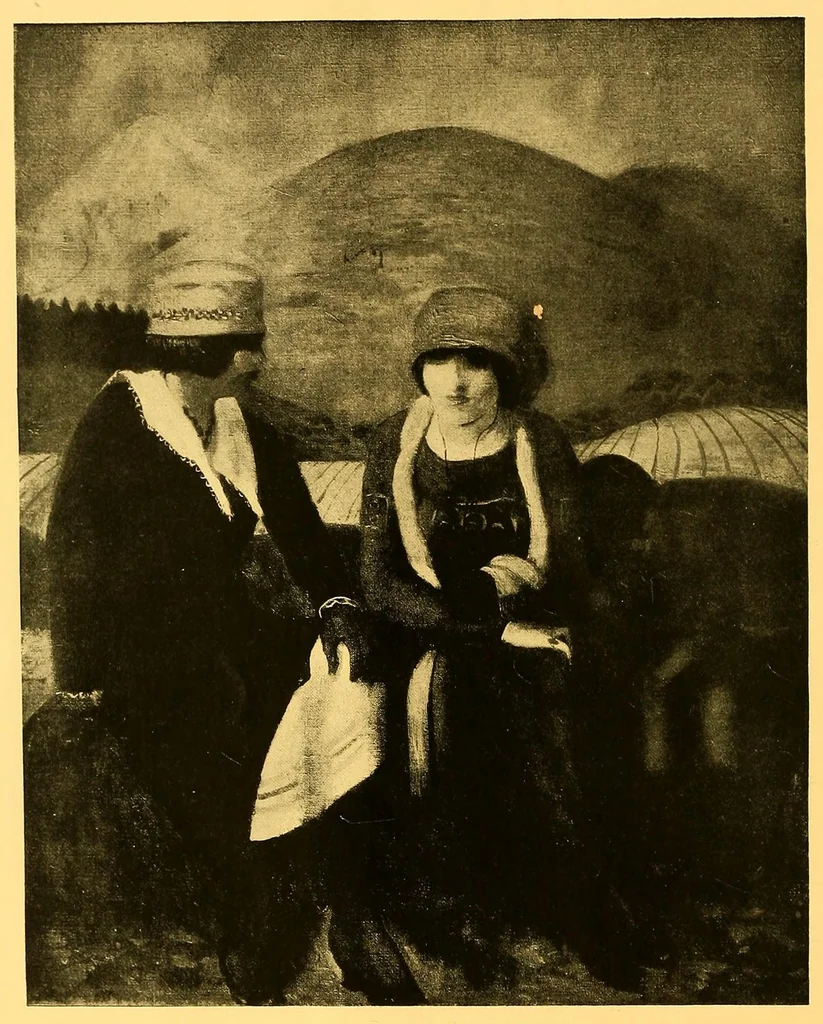 An illustration from Second annual exhibition of the New Society of Artists : November 8 to November 27, at the galleries of E. Gimpel & Wildenstein, 647 Fifth Avenue, New York, 1920, leaf 30