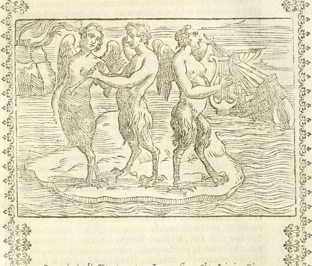 An illustration from Seconda nouissima editione delle Imagini de gli dei delli antichi di Vicenzo Cartari reggiano : ridotte da capo a piedi alle loro reali, & non più per l'adietro osseruate simiglianze : cauate da' marmi, bronzi, medaglie, gioie, & altre memorie antiche : con esquisito studio, & particolare diligenza, 1626, leaf 246