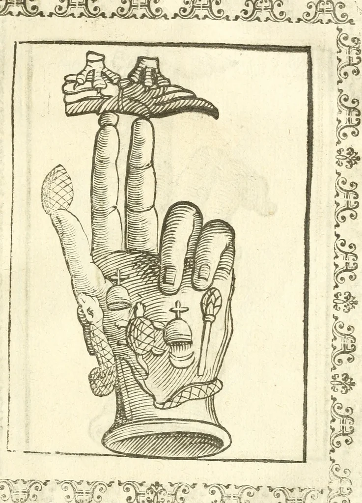 An illustration from Seconda nouissima editione delle Imagini de gli dei delli antichi di Vicenzo Cartari reggiano : ridotte da capo a piedi alle loro reali, & non più per l'adietro osseruate simiglianze : cauate da' marmi, bronzi, medaglie, gioie, & altre memorie antiche : con esquisito studio, & particolare diligenza, 1626, leaf 578