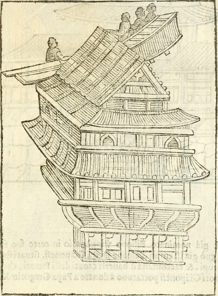 An illustration from Seconda nouissima editione delle Imagini de gli dei delli antichi di Vicenzo Cartari reggiano : ridotte da capo a piedi alle loro reali, & non più per l'adietro osseruate simiglianze : cauate da' marmi, bronzi, medaglie, gioie, & altre memorie antiche : con esquisito studio, & particolare diligenza, 1626, leaf 612