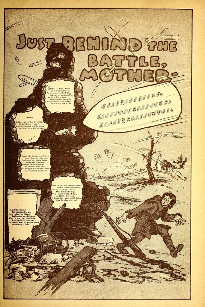 An illustration from The Second Army Air Service book, 1919, leaf 153