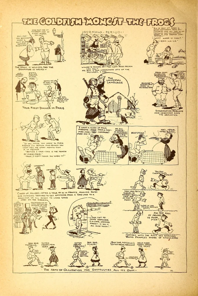 An illustration from The Second Army Air Service book, 1919, leaf 162