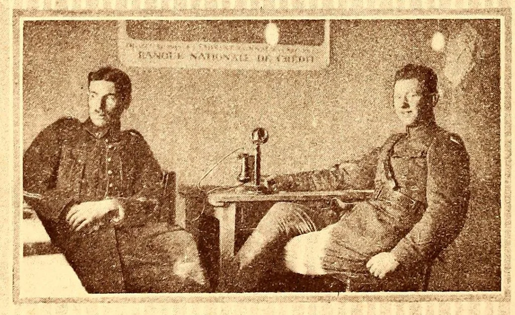 An illustration from The Second Army Air Service book, 1919, leaf 22