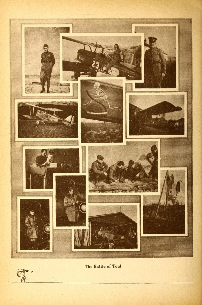 An illustration from The Second Army Air Service book, 1919, leaf 32