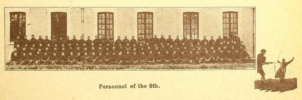 An illustration from The Second Army Air Service book, 1919, leaf 39