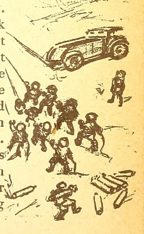 An illustration from The Second Army Air Service book, 1919, leaf 65