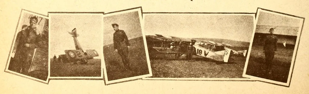 An illustration from The Second Army Air Service book, 1919, leaf 72