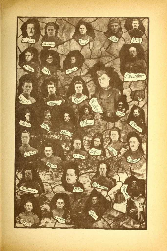 An illustration from The Second Army Air Service book, 1919, leaf 85