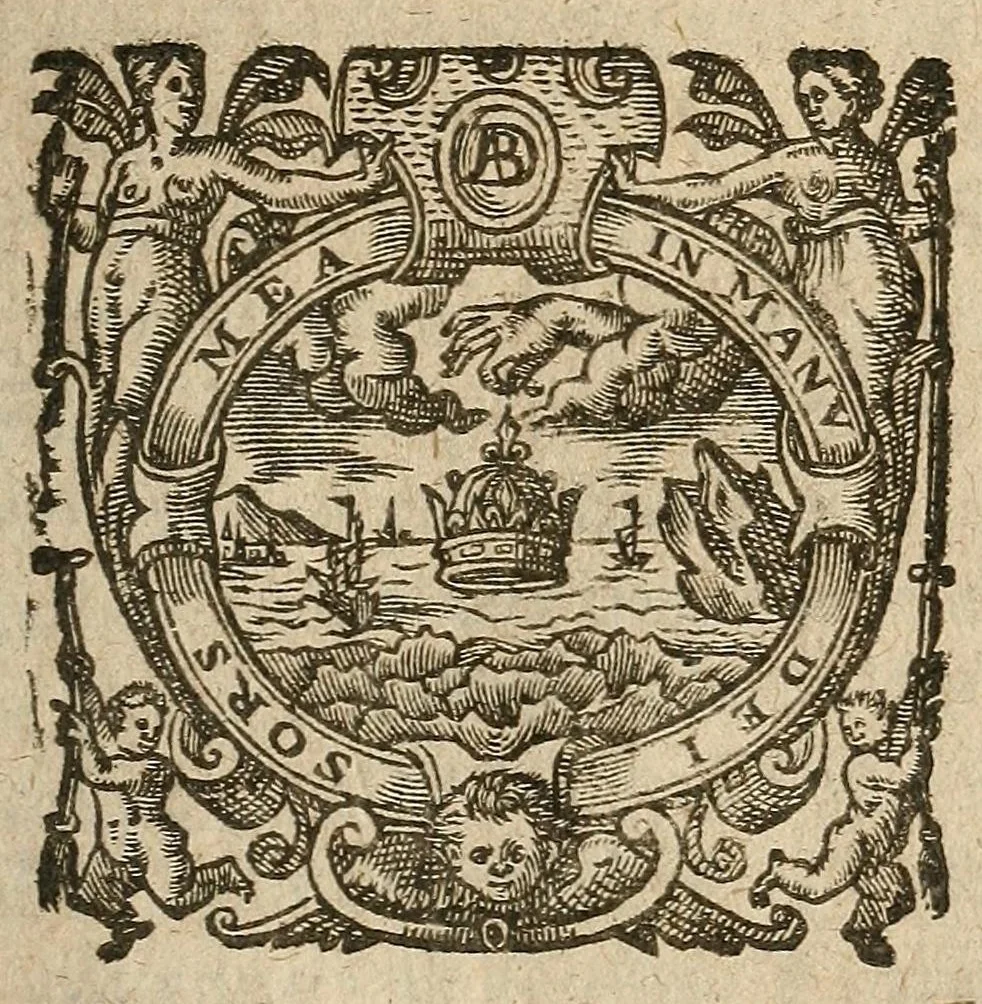 An illustration from Seconde Responce De Iacqves Bon-Homme, Paysan de Beauuoisis : A Son Compere le Crocheteu, 1614, leaf 1