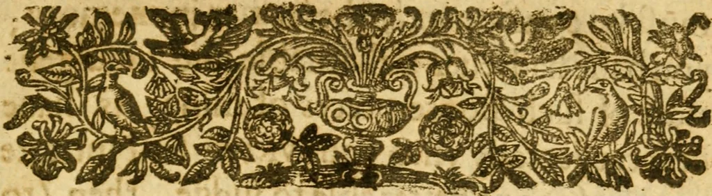 An illustration from The second part of The Iron Age : which contayneth the death of Penthesilea, P[aris], Priam, and Hecuba; the burning of Troy; the death[s] of Agamemnon, Menelaus, Critemnestra, Hellena, Orestes, Egistus, Pillades, King Diomed, Pyrhus, Cethus, Synon, Thersites, &c., 1632, leaf 8